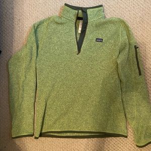 Women’s Patagonia Better Sweater 1/4 Zip Fleece size Medium
